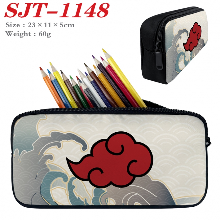 Naruto Anime nylon student pencil case 23x11x5cm SJT-1148