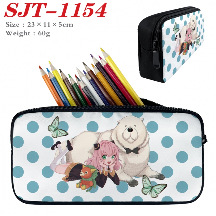 SPY×FAMILY Anime nylon student pencil case 23x11x5cm  SJT-1154