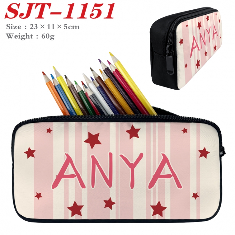 SPY×FAMILY Anime nylon student pencil case 23x11x5cm SJT-1151