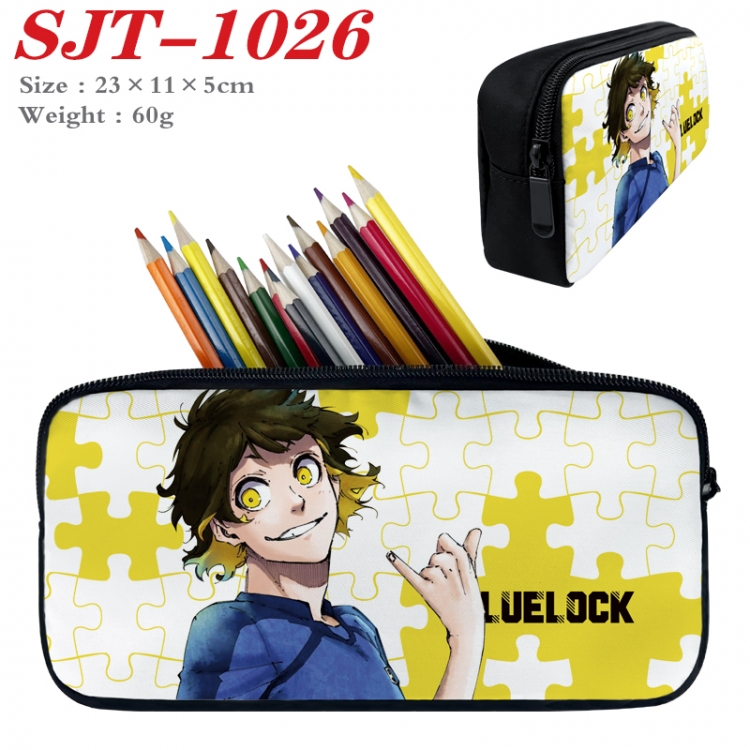 BLUE LOCK Anime nylon student pencil case 23x11x5cm SJT-1026