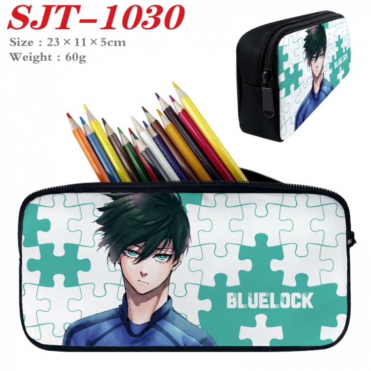 BLUE LOCK Anime nylon student pencil case 23x11x5cm  SJT-1030
