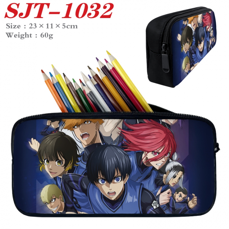 BLUE LOCK Anime nylon student pencil case 23x11x5cm  SJT-1032