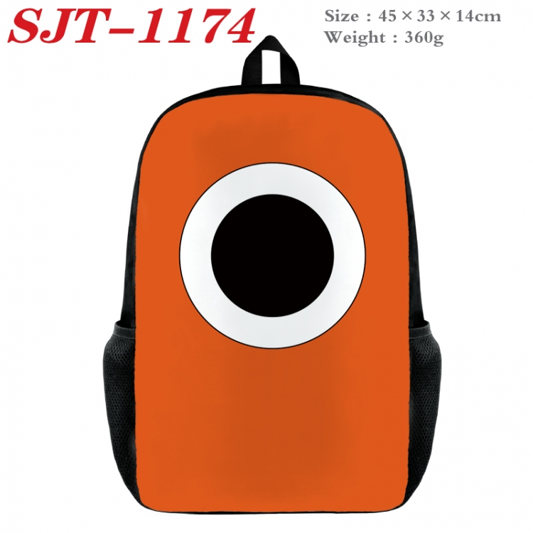 Garten of Banban Anime nylon canvas backpack student backpack 45x33x14cm  SJT-1174
