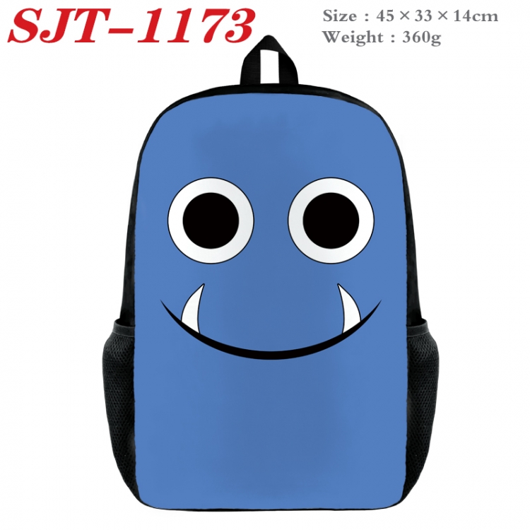 Garten of Banban Anime nylon canvas backpack student backpack 45x33x14cm  SJT-1173