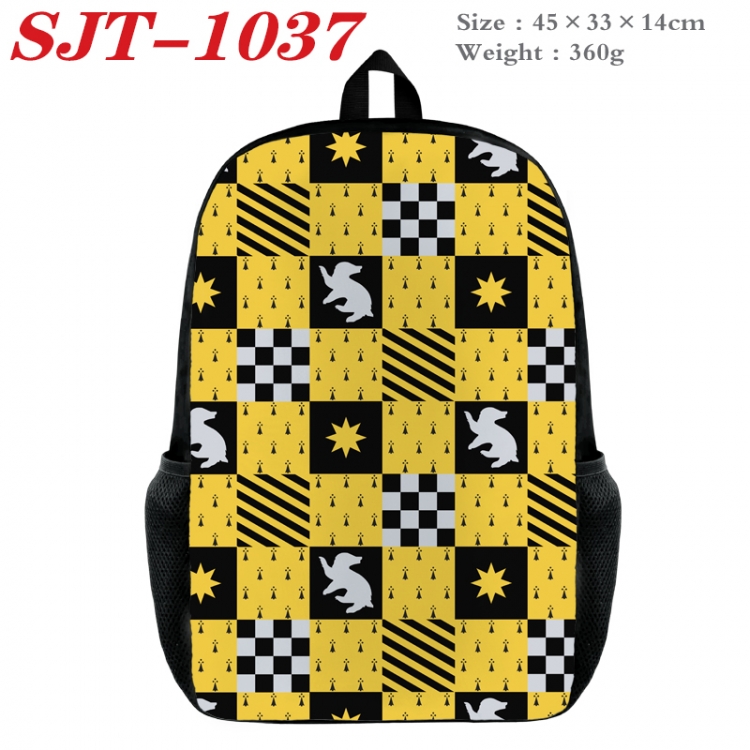 Harry Potter Anime nylon canvas backpack student backpack 45x33x14cm  SJT-1037