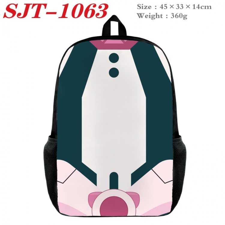 My Hero Academia Anime nylon canvas backpack student backpack 45x33x14cm SJT-1063