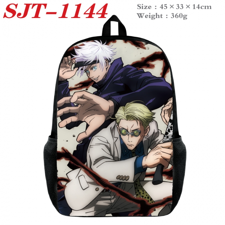 Jujutsu Kaisen Anime nylon canvas backpack student backpack 45x33x14cm SJT-1144