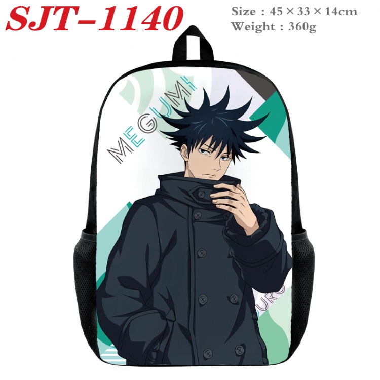 Jujutsu Kaisen Anime nylon canvas backpack student backpack 45x33x14cm SJT-1140