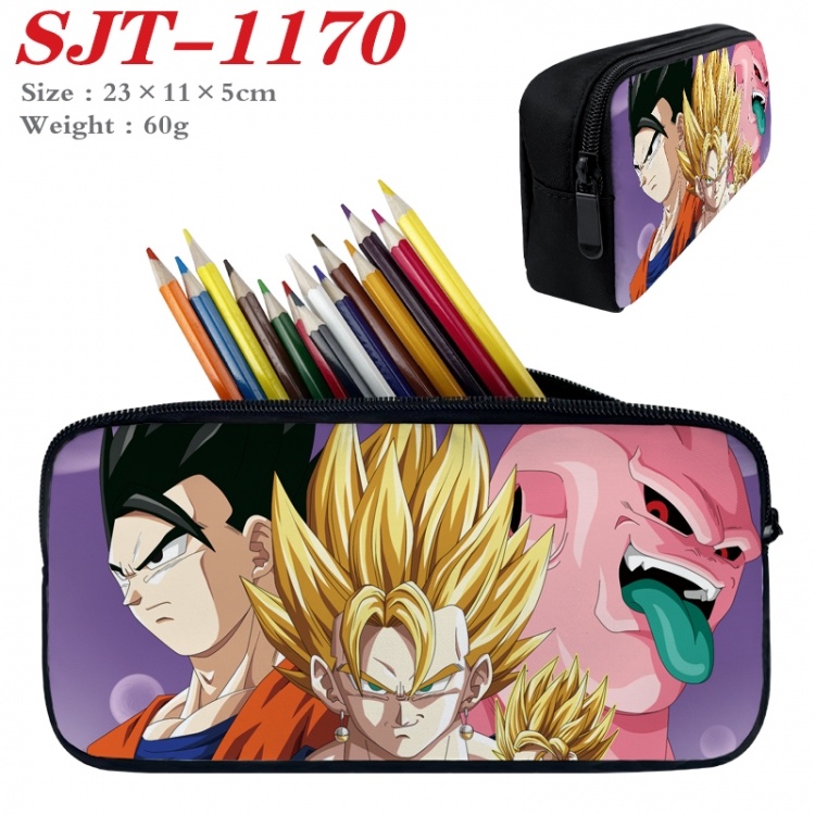 DRAGON BALL  Anime nylon student pencil case 23x11x5cm