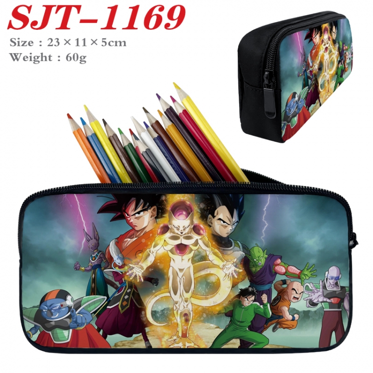 DRAGON BALL  Anime nylon student pencil case 23x11x5cm