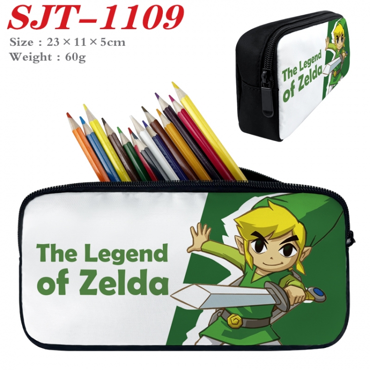 The Legend of Zelda  Anime nylon student pencil case 23x11x5cm