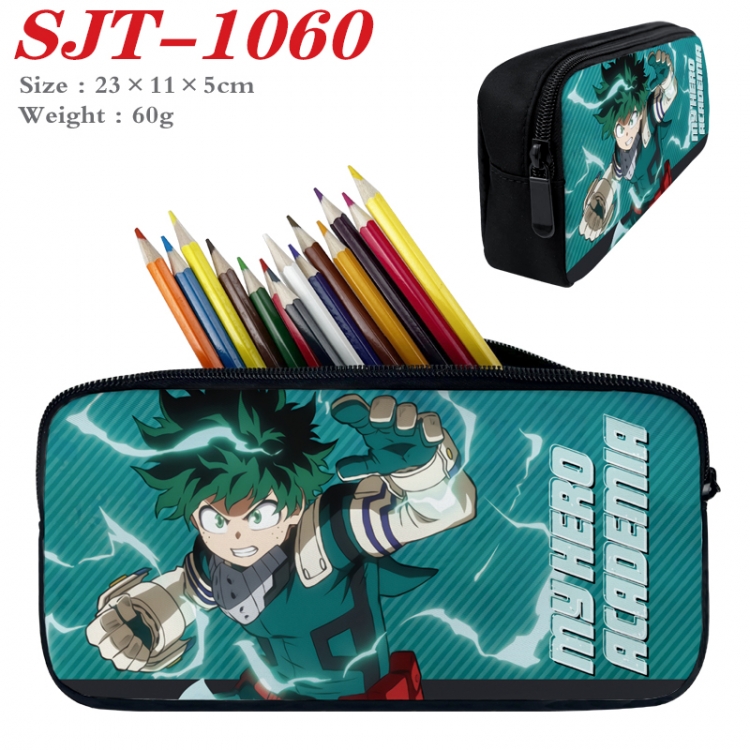 My Hero Academia  Anime nylon student pencil case 23x11x5cm