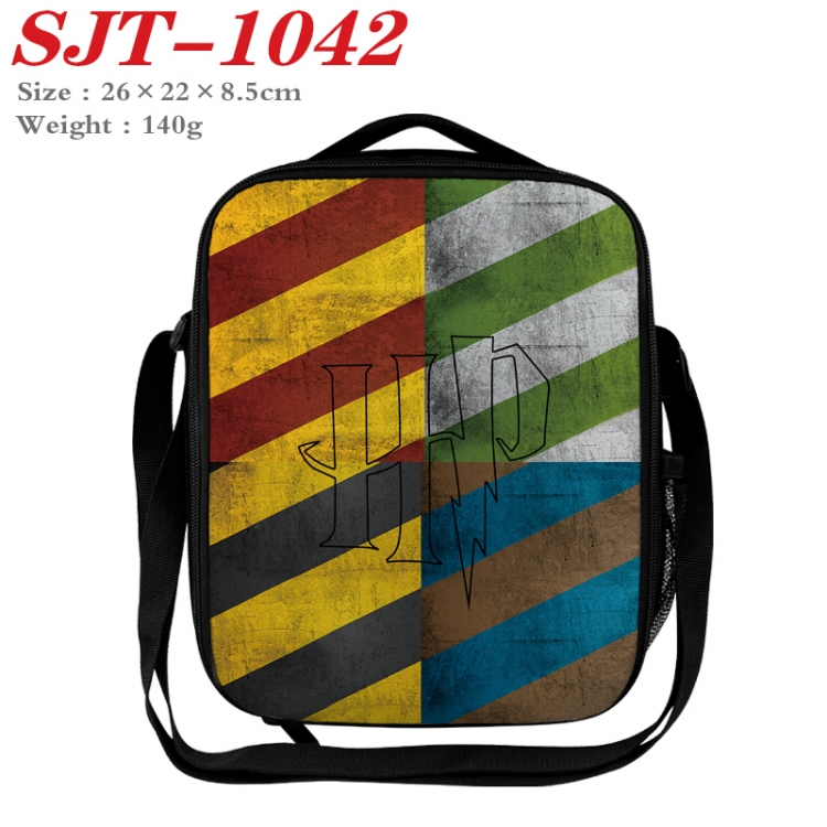 Harry Potter Anime Lunch Bag Crossbody Bag 26x22x8.5cm
