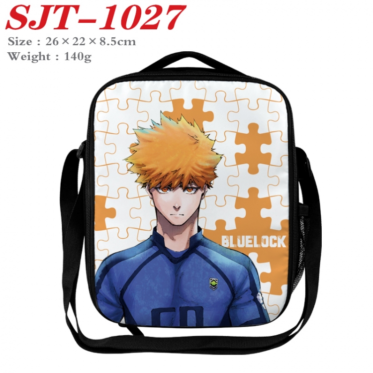 BLUE LOCK Anime Lunch Bag Crossbody Bag 26x22x8.5cm