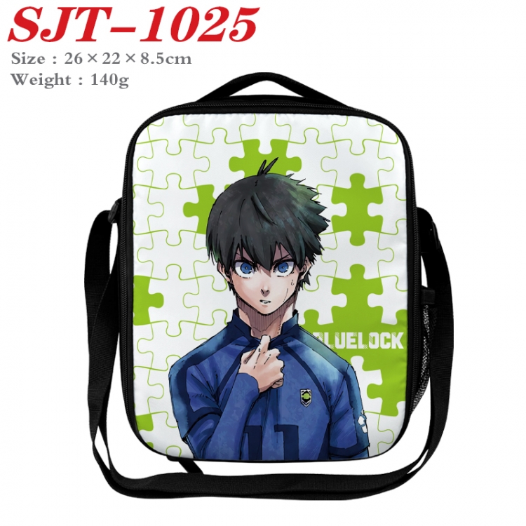 BLUE LOCK Anime Lunch Bag Crossbody Bag 26x22x8.5cm