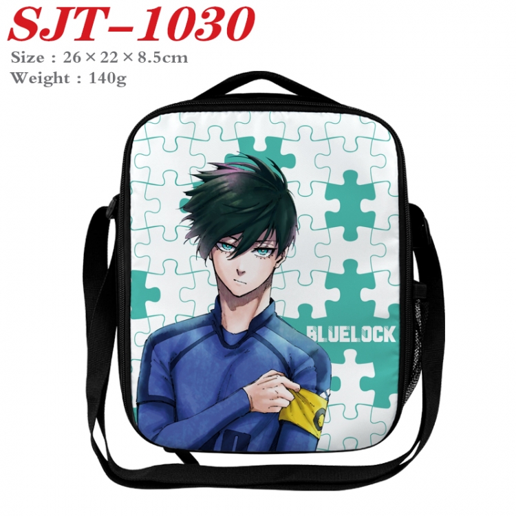 BLUE LOCK Anime Lunch Bag Crossbody Bag 26x22x8.5cm