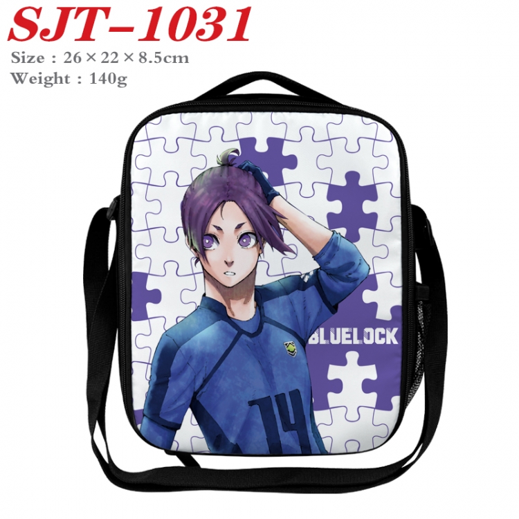 BLUE LOCK Anime Lunch Bag Crossbody Bag 26x22x8.5cm