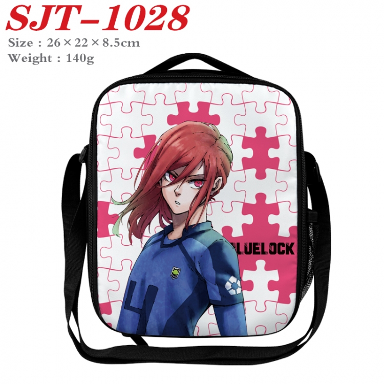 BLUE LOCK Anime Lunch Bag Crossbody Bag 26x22x8.5cm