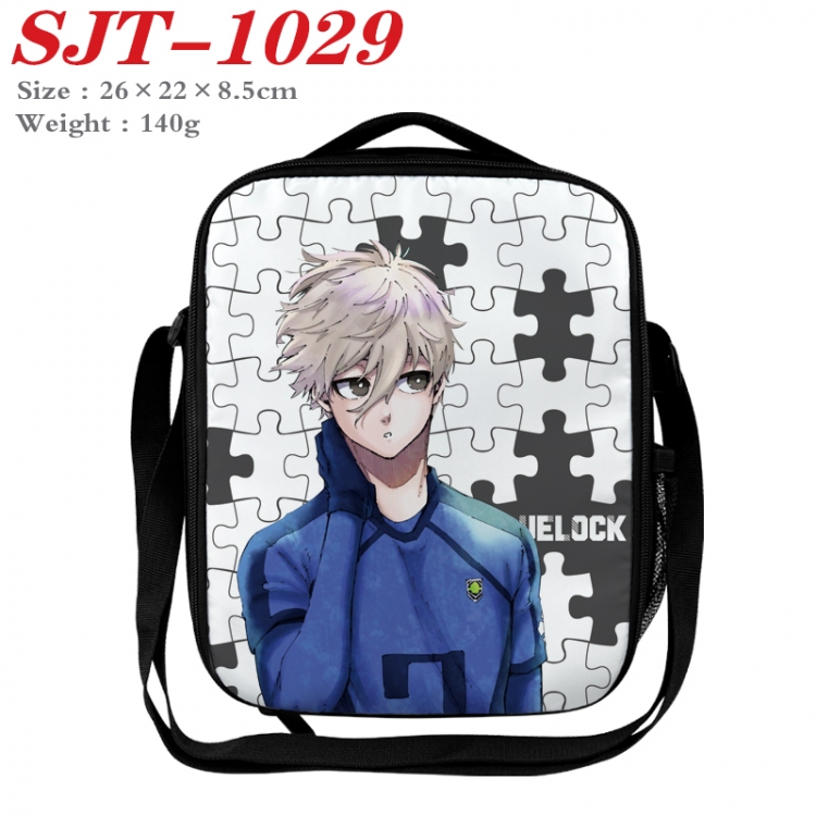 BLUE LOCK Anime Lunch Bag Crossbody Bag 26x22x8.5cm