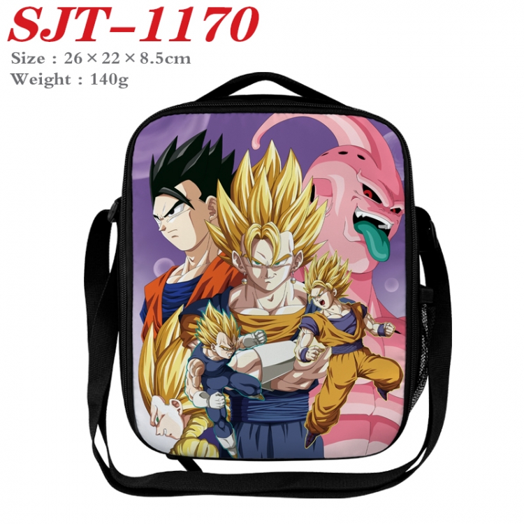 DRAGON BALL Anime Lunch Bag Crossbody Bag 26x22x8.5cm