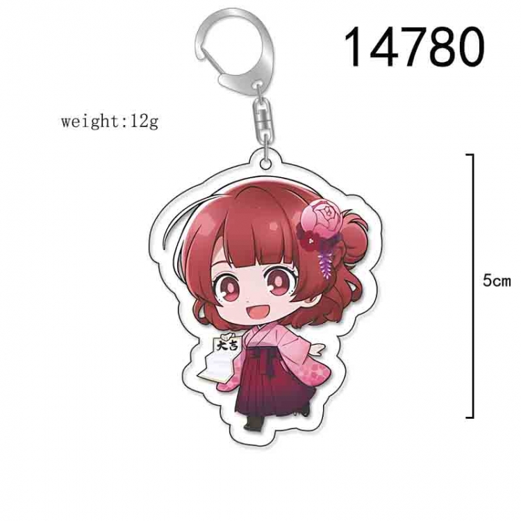 BLUE LOCK Anime Acrylic Keychain Charm price for 5 pcs 14780