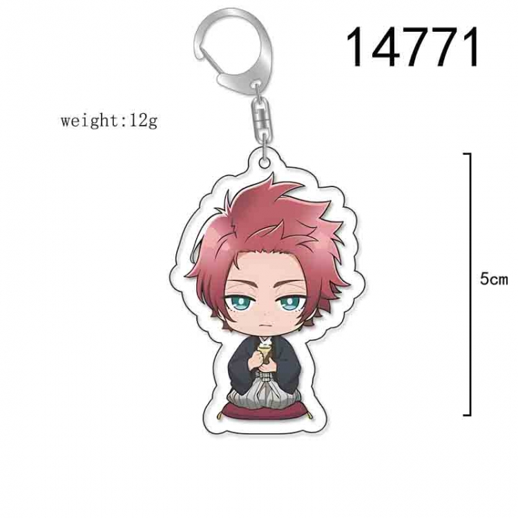 BLUE LOCK Anime Acrylic Keychain Charm price for 5 pcs 14771