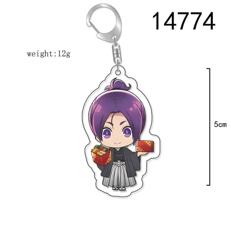 BLUE LOCK Anime Acrylic Keychain Charm price for 5 pcs 14774