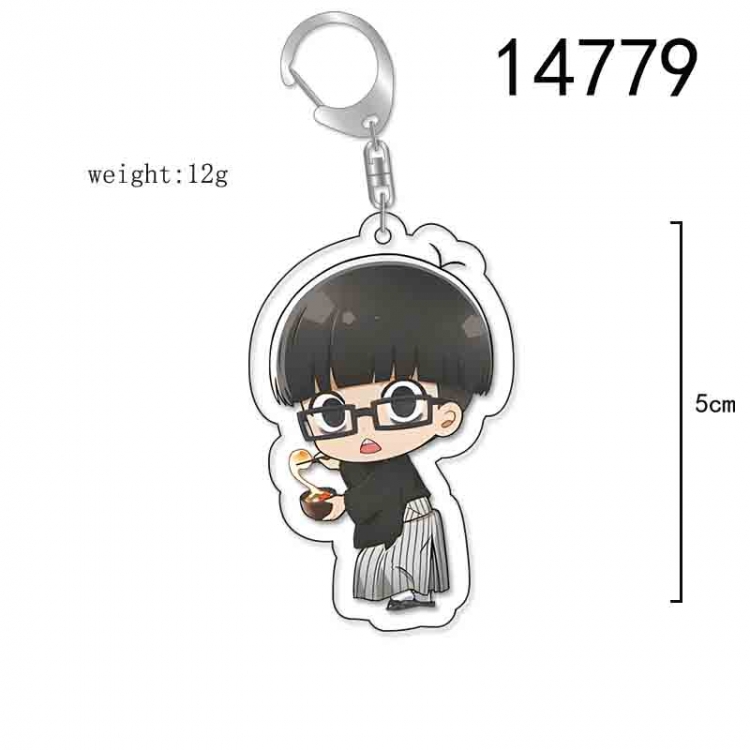 BLUE LOCK Anime Acrylic Keychain Charm price for 5 pcs 14779