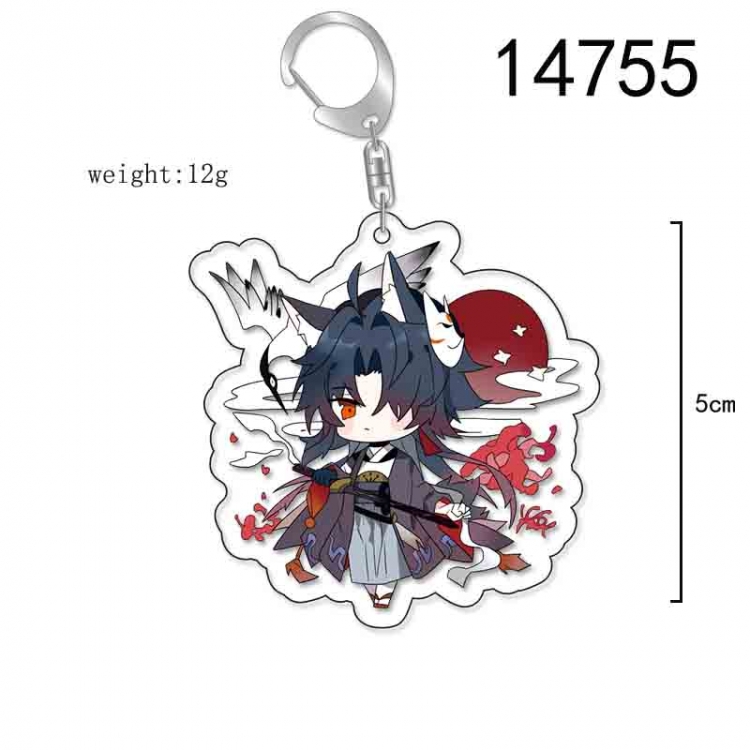 Honkai: Star Rail Anime Acrylic Keychain Charm price for 5 pcs 14755