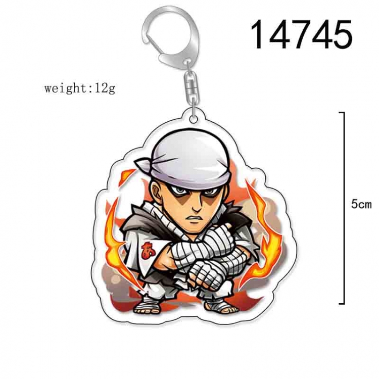 RUROUNI KENSHIN Anime Acrylic Keychain Charm price for 5 pcs 14745