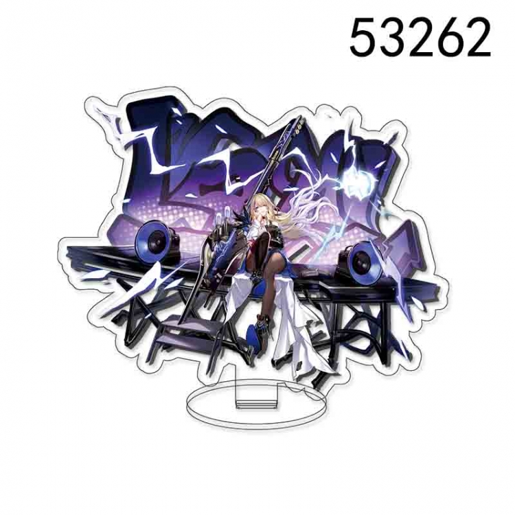 Honkai: Star Rail Anime characters acrylic Standing Plates Keychain 15CM 53262