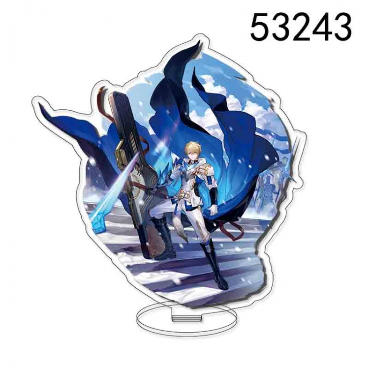 Honkai: Star Rail Anime characters acrylic Standing Plates Keychain 15CM 53243