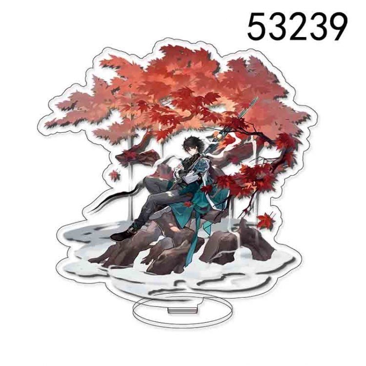 Honkai: Star Rail Anime characters acrylic Standing Plates Keychain 15CM 53239