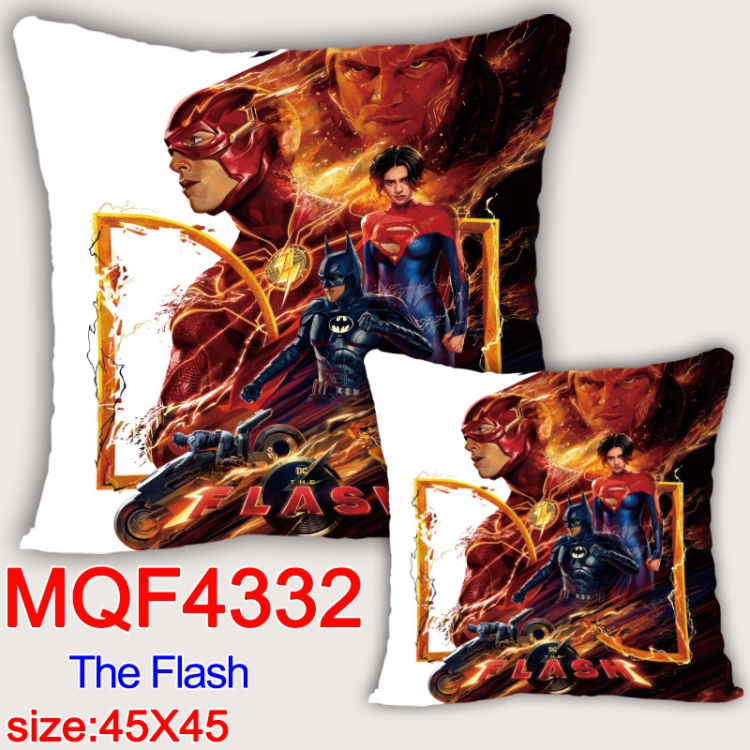 The Flash  Anime square full-color pillow cushion 45X45CM NO FILLING