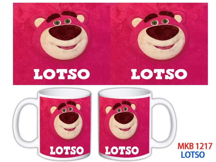 Lotso Anime color printing ceramic mug cup price for 5 pcs  MKB-1217