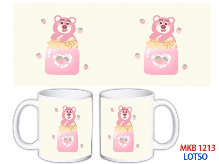 Lotso Anime color printing ceramic mug cup price for 5 pcs  MKB-1213
