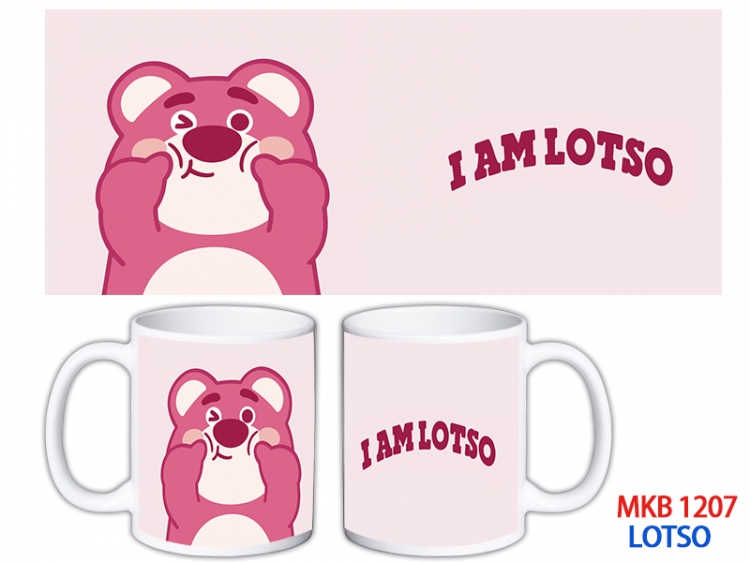 Lotso Anime color printing ceramic mug cup price for 5 pcs MKB-1207