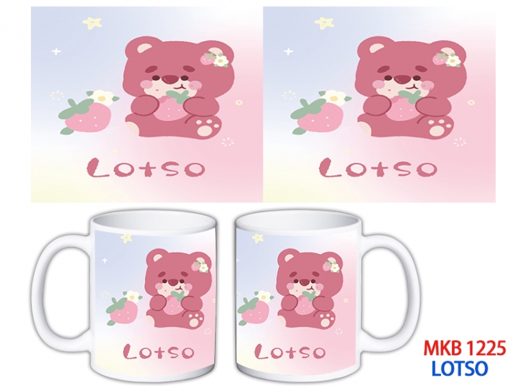 Lotso Anime color printing ceramic mug cup price for 5 pcs  MKB-1225