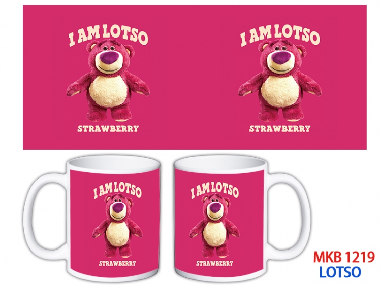 Lotso Anime color printing ceramic mug cup price for 5 pcs MKB-1219