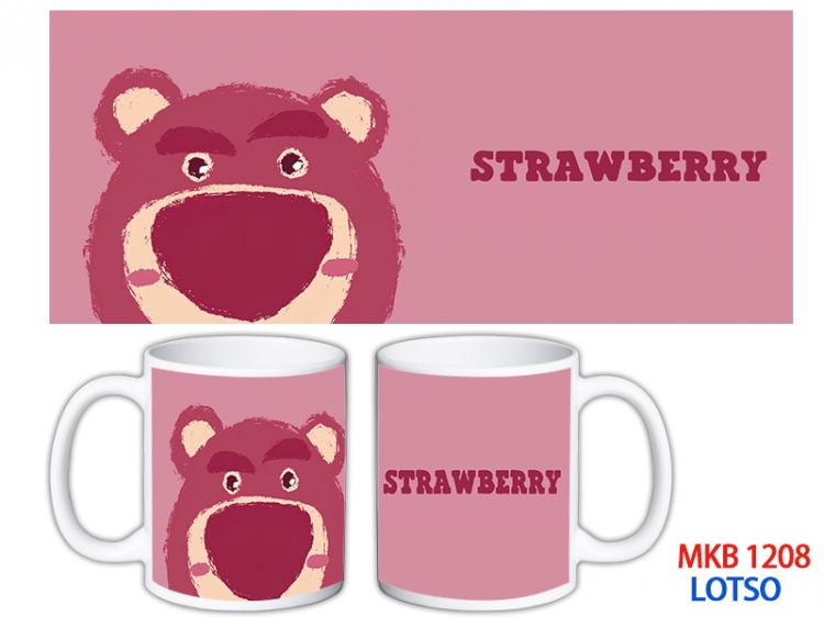 Lotso Anime color printing ceramic mug cup price for 5 pcs MKB-1208