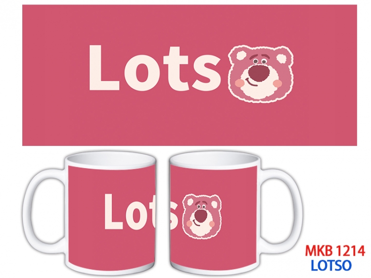 Lotso Anime color printing ceramic mug cup price for 5 pcs MKB-1214
