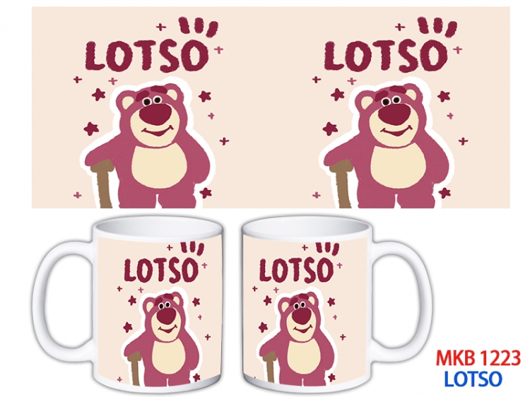 Lotso Anime color printing ceramic mug cup price for 5 pcs  MKB-1223