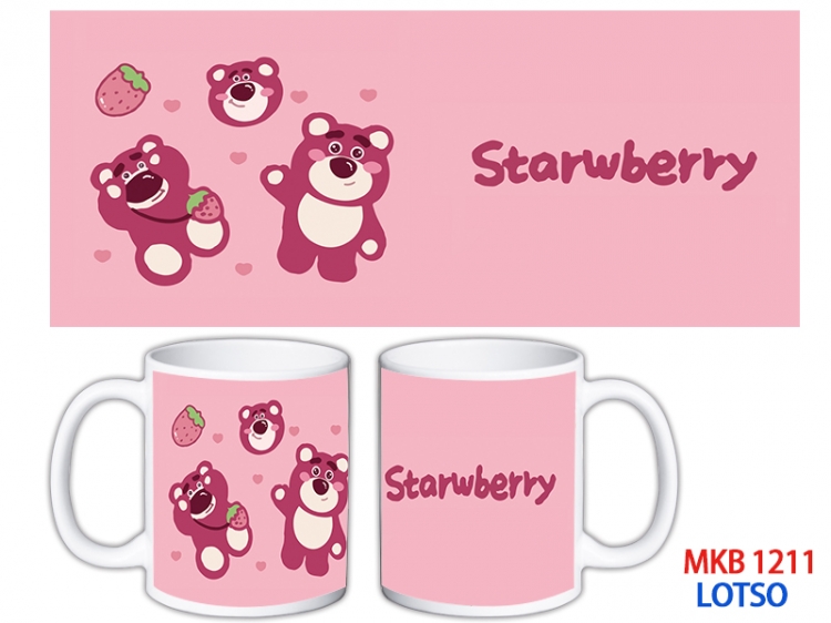 Lotso Anime color printing ceramic mug cup price for 5 pcs MKB-1211