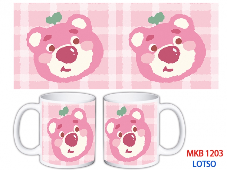 Lotso Anime color printing ceramic mug cup price for 5 pcs MKB-1203