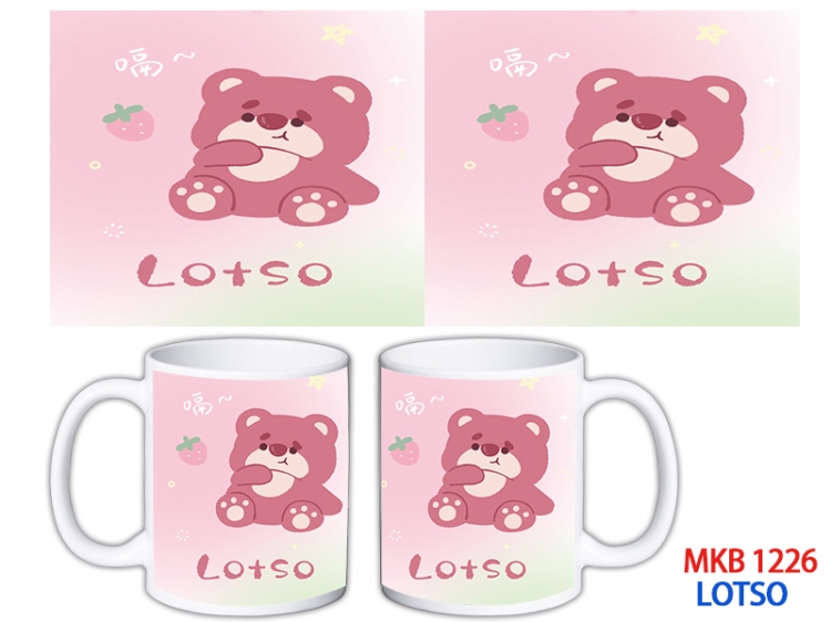 Lotso Anime color printing ceramic mug cup price for 5 pcs MKB-1226