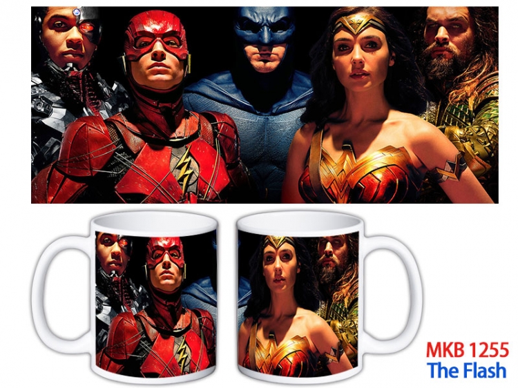 The Flash Anime color printing ceramic mug cup price for 5 pcs MKB-1255