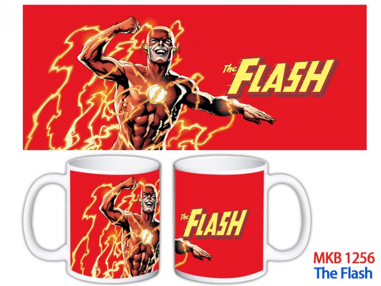 The Flash Anime color printing ceramic mug cup price for 5 pcs  MKB-1256