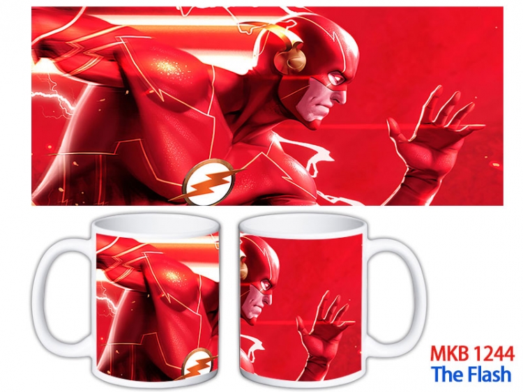 The Flash Anime color printing ceramic mug cup price for 5 pcs  MKB-1244