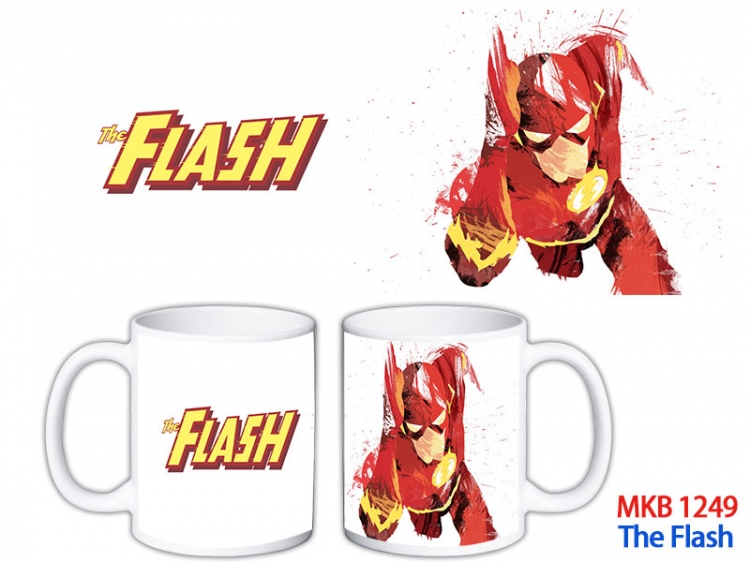 The Flash Anime color printing ceramic mug cup price for 5 pcs MKB-1249