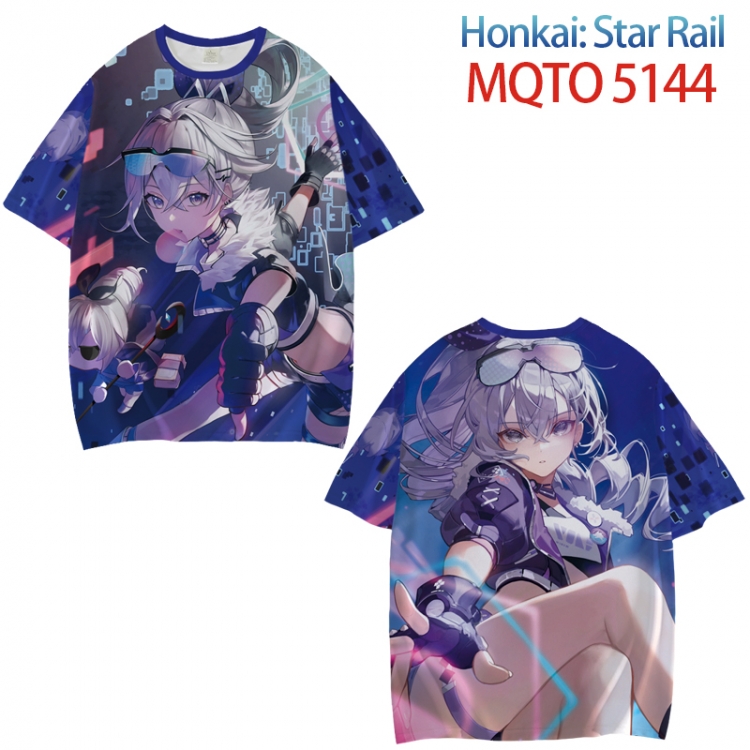 Honkai: Star Rail Full color printed short sleeve T-shirt from XXS to 4XL